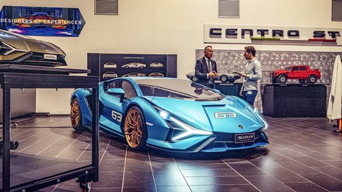 Inside Lamborghini: Sian