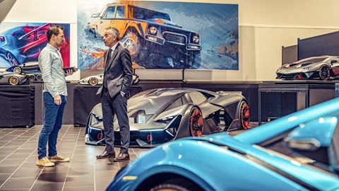 Inside Lamborghini: Sian