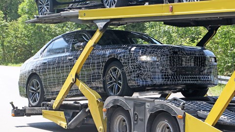 The new 2023 BMW i7 electric 7-series