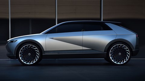 The Ioniq 45 concept car will become the Ioniq 5