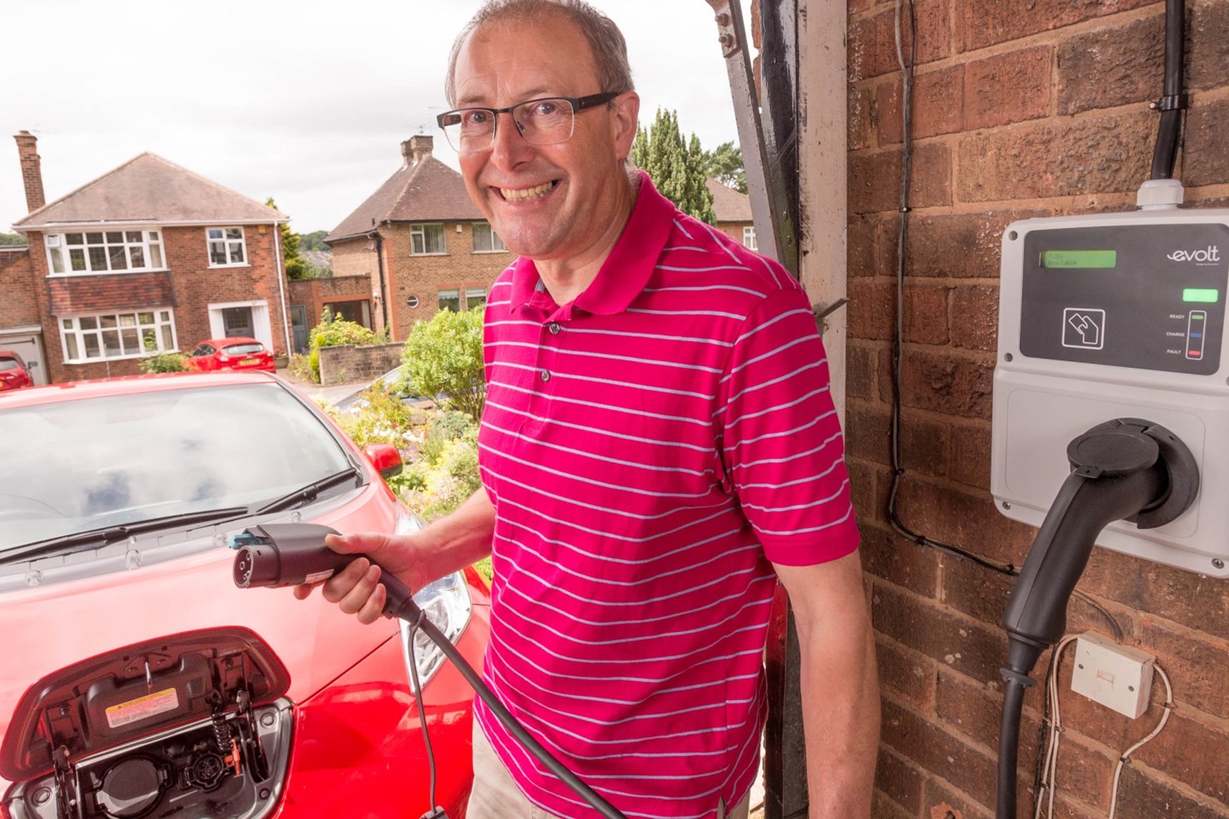 How to get a car clearance charging point at home