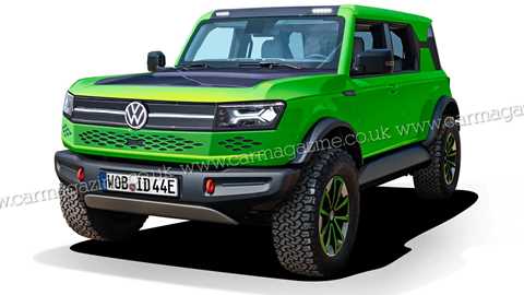 VW's planned ID Ruggedzz 4x4 as illustrated by Andrei Avarvarii