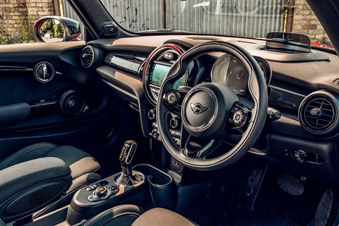 Mini Electric interior: feeling its age now