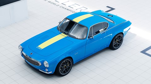 Volvo P1800 Cyan, top view