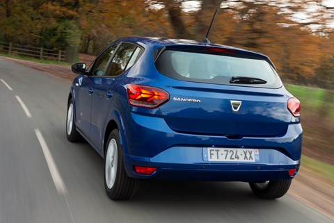 Dacia Sandero (2021) rear view