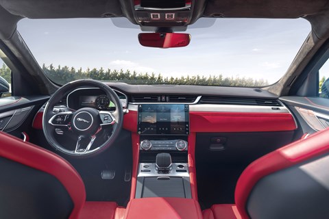 F-pace 2020 interior