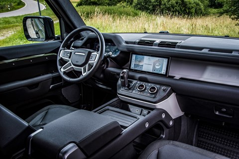 Defender interior