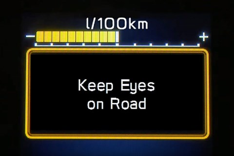 Subaru DMS eyes on road