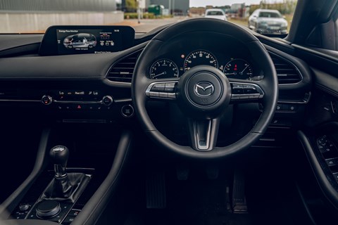 mazda 3 ltt interior