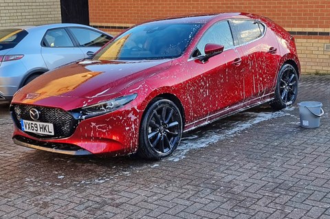 mazda 3 car wash