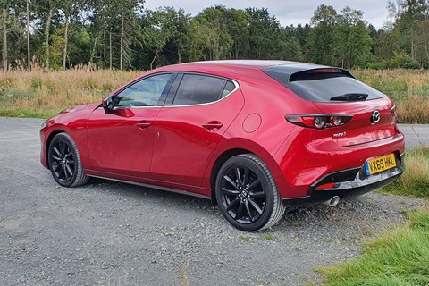 Mazda 3 ltt rear static