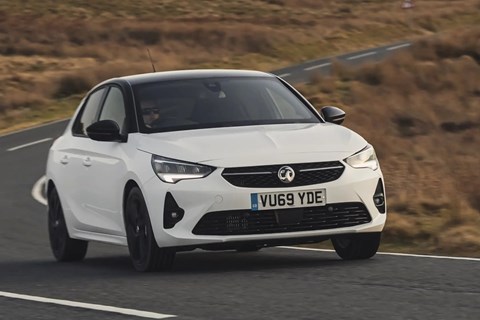 2020 Vauxhall Corsa front