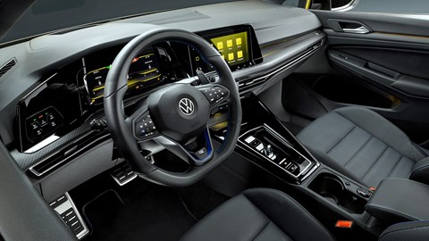 VW Golf R 333 Limited Edition - interior, steering wheel, infotainment