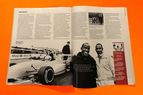 We spent the day with Lewis and Anthony Hamilton at Brands Hatch as part of a feature on the up-and-coming talent
