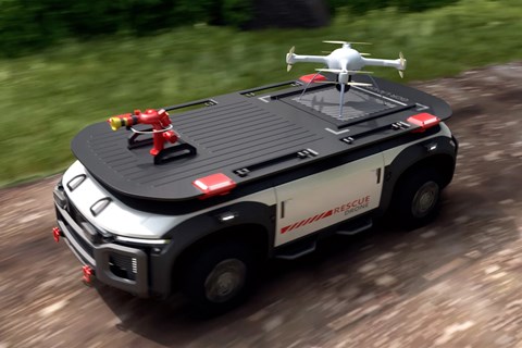 hyundai rescue drone