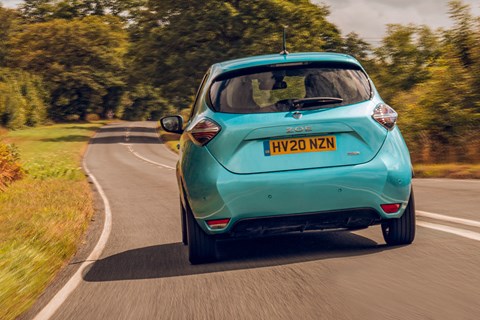 renault zoe rear tracking