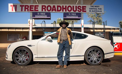 Everyone loves a white Bentley, especially the blunderbuss 6.0-litre W12 