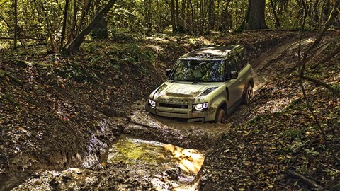 We tested Land Rover ClearSight tech on the new Defender at Eastor Castle