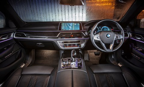 An updated iDrive and an attention to detail raises the game over the standard issue BMW interior