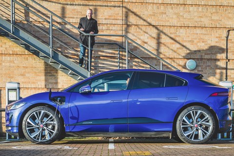 Jaguar I-Pace and Phil McNamara