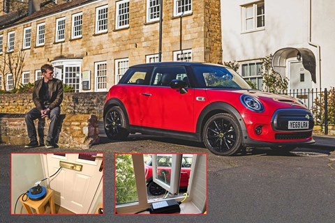 Living with a Mini Electric: James Taylor could not easily charge at home