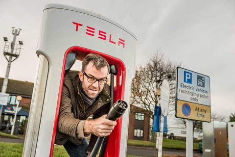 Living with electric cars: Tim Pollard tests out the Tesla Supercharger network