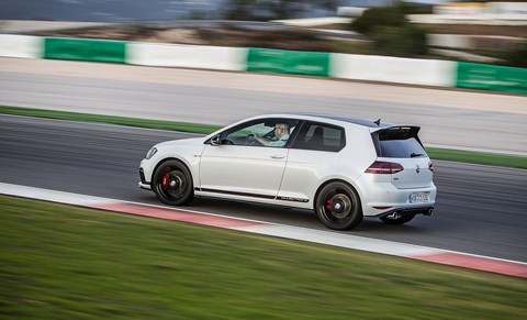 Clubsport steers course between GTI Performance Pack and Golf R. £30k should cover it
