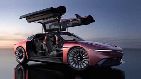 DeLorean Alpha5: a new electric car to rival the Porsche Taycan
