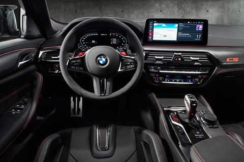 M5 CS interior