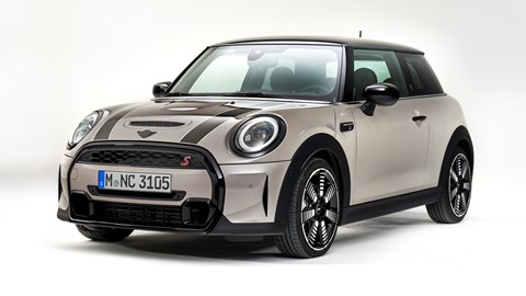 2021 Mini Hatch Cooper S front three-quarter