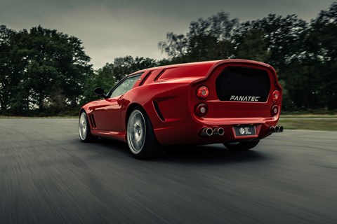 Ferrari Breadvan rear cornering