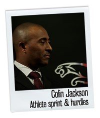Jaguar and Colin Jackson