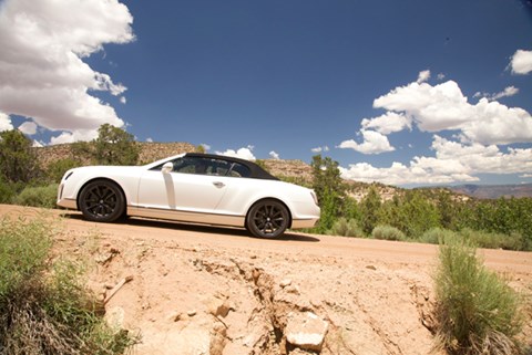 Bentley Continental road trip