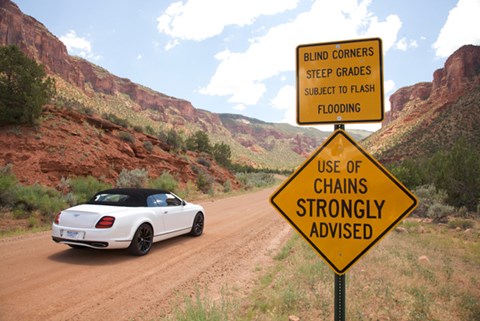 Bentley Continental road trip