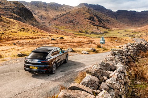 cayenne coupe lake district