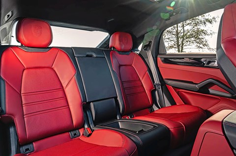 cayenne coupe rear seats