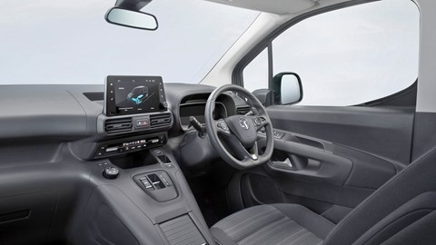 2021 Vauxhall Combo-e Life dashboard