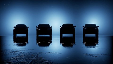 Four new electric Fords by 2024: Puma, Mustang Mach-E, two new SUVs (l to r)