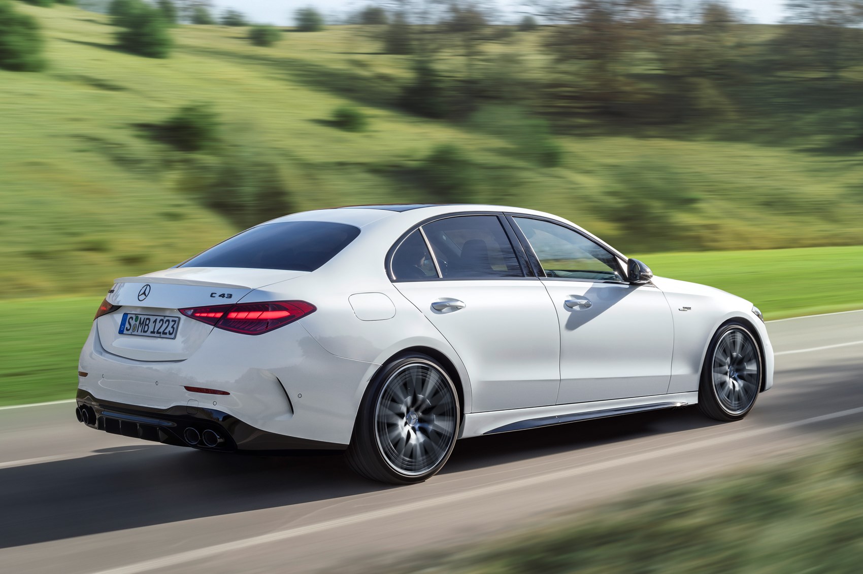 New MercedesAMG C43 joins CClass range CAR Magazine