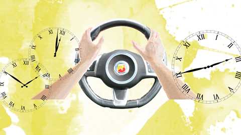 The three driving positions, no guessing which two are wrong