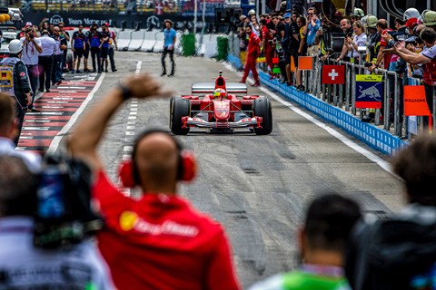 ferrari f1 pit