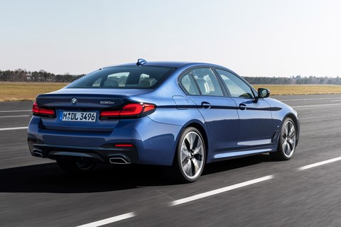 bmw 530e rear tracking