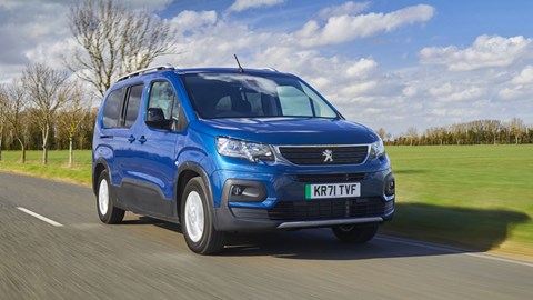 The best EV leasing deals - Peugeot e-Rifter