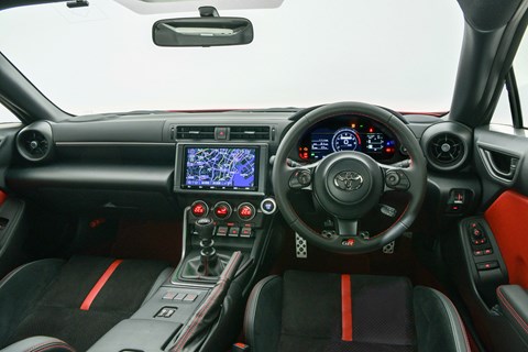 toyota gr86 interior