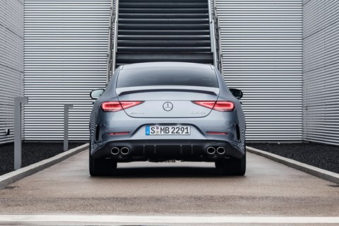 amg cls rear