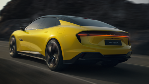 Lotus Emeya rear tracking