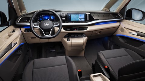 VW Multivan interior