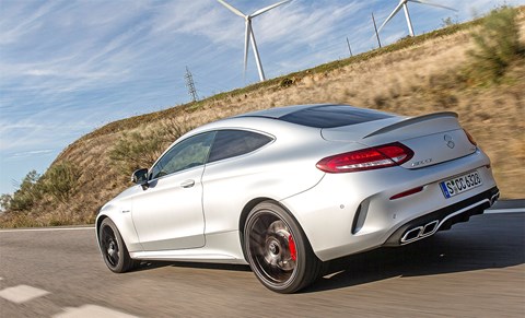 C63 S uses an electronically-controlled LSD – non-S diff is mechanical 
