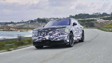 Bentley Torcal front three-quarter driving