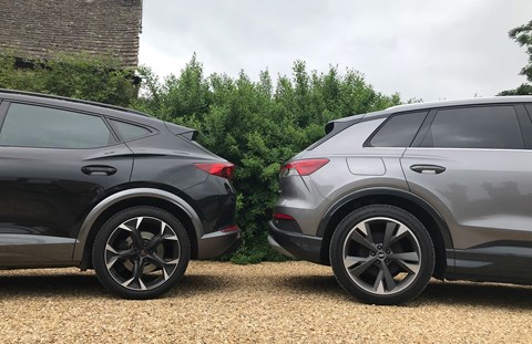 Cupra Formentor and Audi Q4 e-Tron: haunches ahoy!